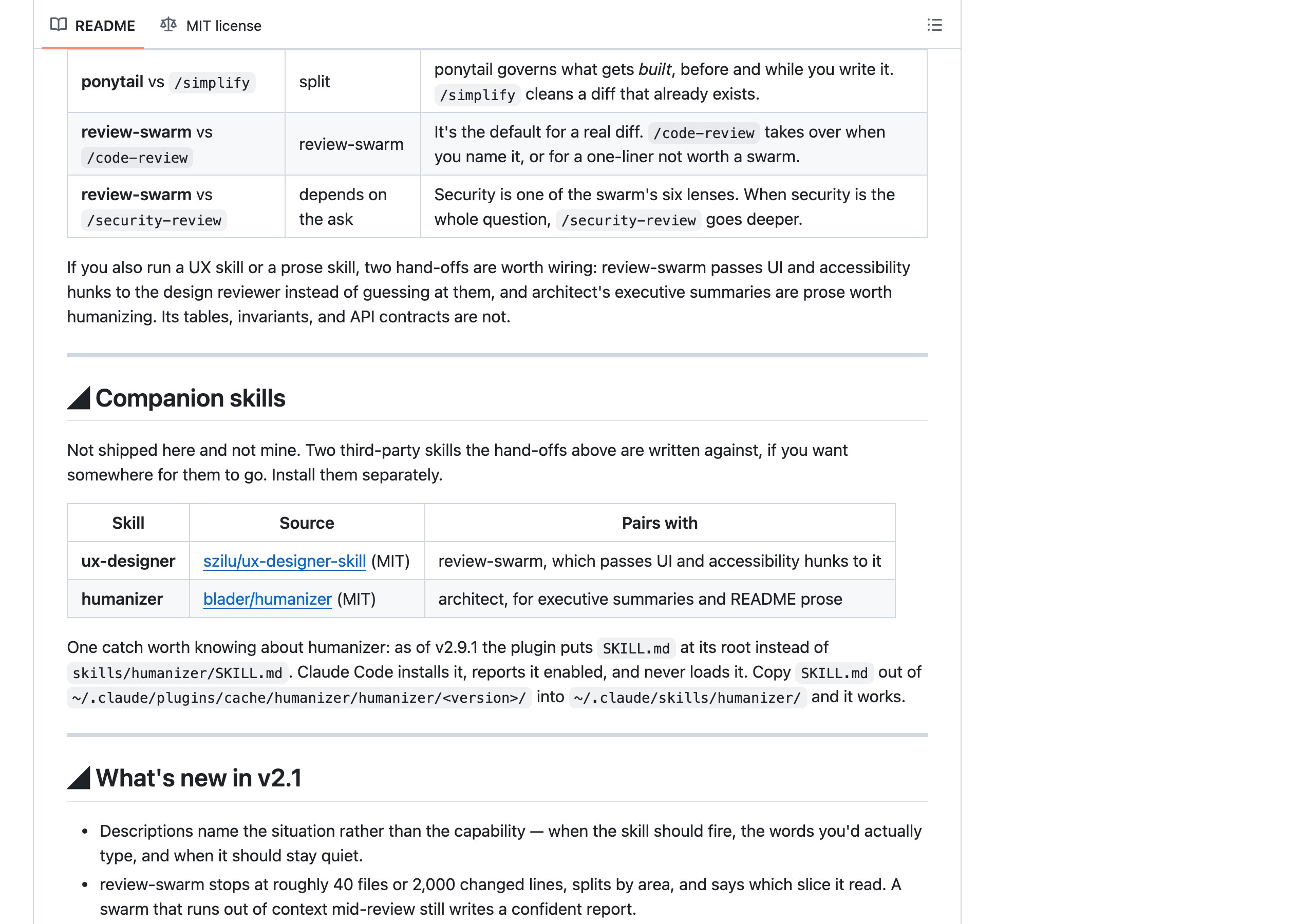 Страница проекта alonbaron claude-skills на GitHub: обе команды установки набора из шести навыков