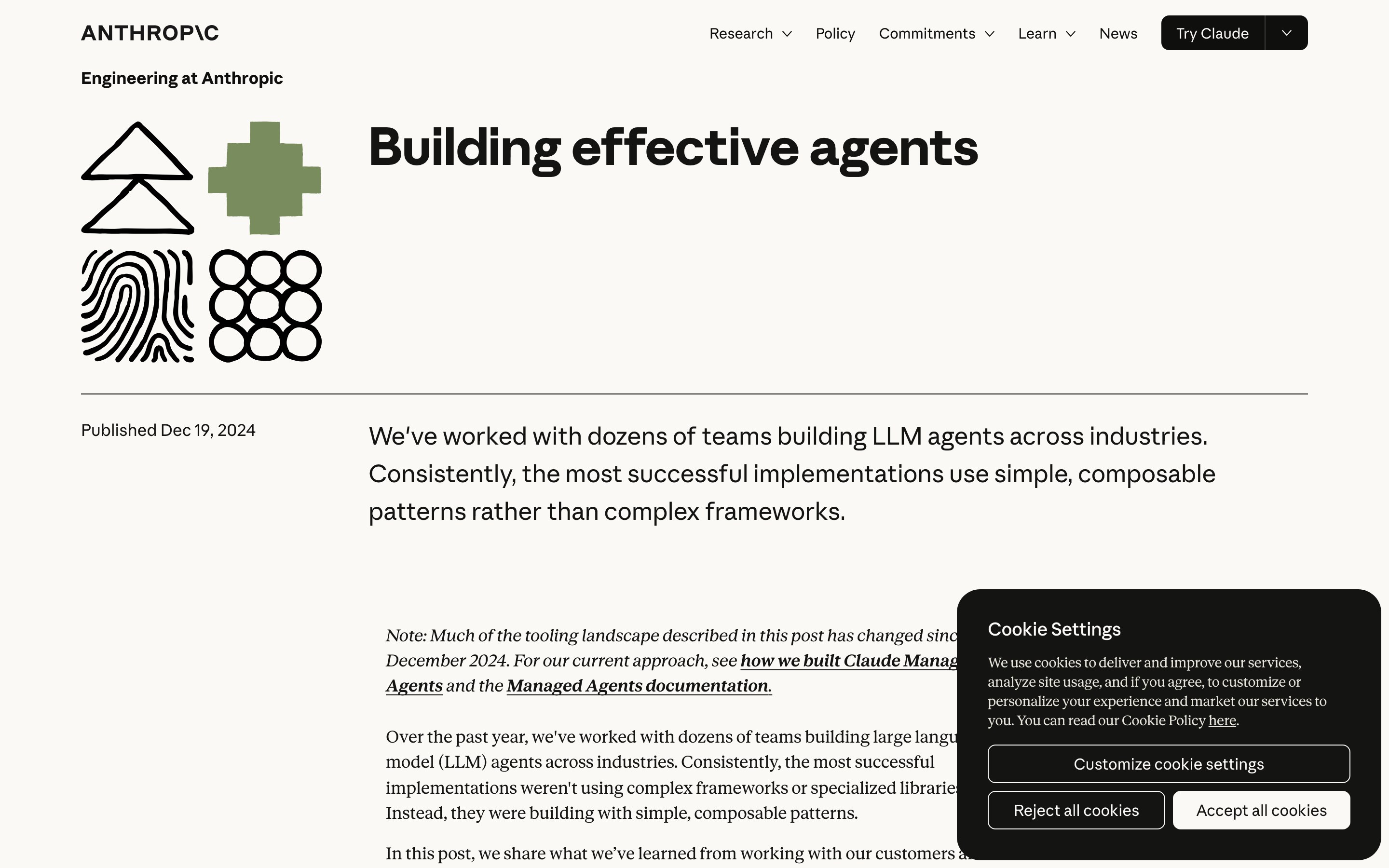 Статья Anthropic про устройство эффективных ИИ-агентов и workflow